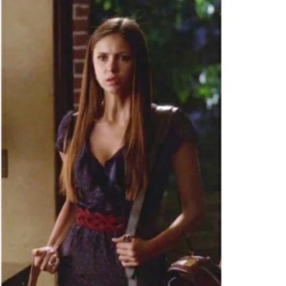 Merona Suede Cutout belt ASO Elena Gilbert on The Vampire Diaries - Picture 1 of 8